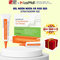 Gel Phục Hồi và Cải Thiện Sẹo Strataderm 10g - Silicone Gel Cho Sẹo Mới và Cũ, Không Gây Kích Ứng, Sản Xuất Tại Thụy Sĩ