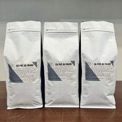 Cà Phê Gu Mạnh Nguyên Chất Rang Mộc Roplus - Combo 3 KG Cafe Pha Phin Pha Máy - Vị Đắng Đậm Đà, Hương Thơm Quyến Rũ