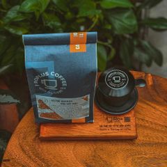 Cà Phê Arabica Cầu Đất Nguyên Chất Rang Mộc - Pha Phin & Máy Cold Brew, Hương Vị Tươi Sáng, 100% Tự Nhiên, Quà Tặng Tuyệt Vời