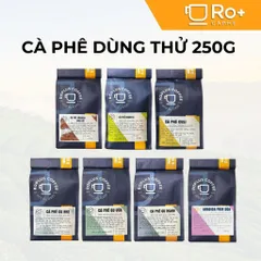 Cà Phê Roplus Chính Hãng Hương Thơm Nồng Nàn - Arabica, Robusta, Culi Rang Mộc Tự Nhiên, Phù Hợp Pha Phin và Pha Máy