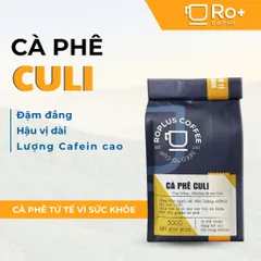 Cà Phê Roplus Chính Hãng Hương Thơm Nồng Nàn - Arabica, Robusta, Culi Rang Mộc Tự Nhiên, Phù Hợp Pha Phin và Pha Máy