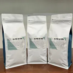 Cà phê Gu Vừa Nguyên Chất Rang Mộc [COMBO 5KG] - Hương vị Robusta, Arabica và Culi hoàn hảo cho pha phin, pha máy - Roplus Coffee