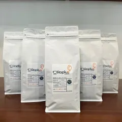Cà phê Robusta Honey Roplus 5kg - Nguyên chất rang mộc, pha phin, máy vị đắng thanh đậm, hương chocolate, quà tặng lý tưởng