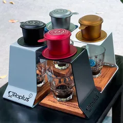 Phin Pha Cà Phê Nhôm Anode Cao Cấp Roplus - Phin Pha Cà Phê Mộc Ngon Chuẩn Vị, Bền Bỉ, Thời Trang, Quà Tặng Doanh Nghiệp