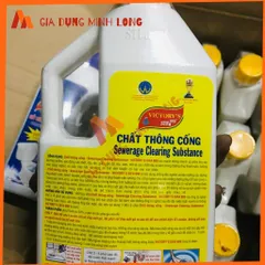 Chai Thông Cống SIFA Siêu Mạnh 700gr & 1400gr - Chất Chống Tắc Nghẽn, Phân Hủy Thực Phẩm, Diệt Khuẩn Nhanh Chóng