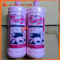 Nước tẩy đa năng Okay Hồng Thái Lan 960ml - Tẩy sạch bồn rửa, toilet, sàn gạch hiệu quả, dung dịch mạnh mẽ