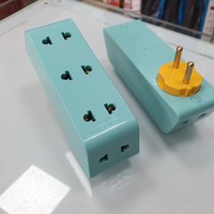 Ổ chia điện đa năng SOPOKA P25-P25X 5 lỗ xoay 90 độ, 2500W, thiết kế góc hẹp, nhựa ABS chống va đập - Tiện ích cho gia đình
