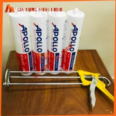 Keo Silicon A300 Chuyên Dán Kính, Gương, Hồ Cá - Bịt Mái Tôn, Chống Dột 4 Màu: Trong, Sữa, Xám, Đen, Độ Bền Cao, Chịu Nhiệt Tốt