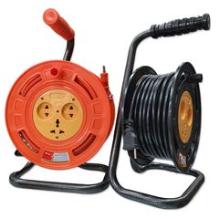 Ổ Cắm Điện Rulo Tròn SOPOKA Không Dây 3500W - Ổ Điện Công Trường Cao Cấp, Thiết Kế Di Động, 3 Ổ Cắm, An Toàn Chống Cháy