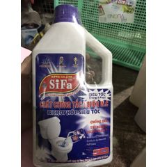 Chai thông cầu SIFA siêu mạnh 700gr/1400gr - Giải pháp chống tắc nghẽn và làm sạch ống thoát nước hiệu quả