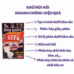 Men Vi Sinh Khử Mùi Hôi Bồn Cầu SIFA - Xử Lý Đầy Hầm Cầu, Thông Bồn Cầu, Giải Quyết Mùi Hôi Nhà Vệ Sinh