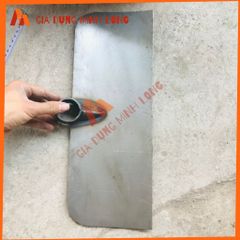 Cuốc Làm Vườn Bằng Thép Rèn - Dụng Cụ Xới Cỏ, Vun Gốc Cây, Kích Thước Bản Lớn 40x15cm, Chất Lượng Cao