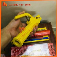 Kìm Hàn Điện Cán Gỗ LS 500A - Thiết Bị Hàn Chất Lượng Cao, Chống Nóng Tay, Kẹp Chặt Que Hàn, Hàng Chính Hãng