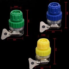 Khớp Nối Vòi Nước Đa Năng - Phụ Kiện Tưới Cây & Rửa Xe Tiện Ích, Chất Liệu Nhựa Bền Bỉ, Dễ Dàng Điều Chỉnh Phiên Bản Nhiều Kiểu Phun