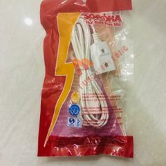 Dây Nối Dài Điện Quang EPF 2PN 2 mét 5 mét - Cáp Nối Đèn Công Tắc Liền Đuôi Chịu Nhiệt, Độ Bền Cao, 250V 10A
