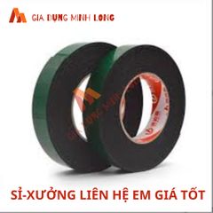 Băng keo hai mặt xốp xanh 1F5-2F4 - Keo dính siêu mạnh cho mọi bề mặt - Dụng cụ tiện ích cao cấp Việt Nam