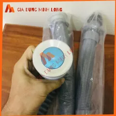 Ống xả lavabo ruột gà chống hôi 40-95cm - Thiết kế tiêu chuẩn inox 6cm, phù hợp mọi bồn rửa mặt, thoát nước nhanh chống tràn