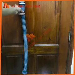 Ống xả lavabo ruột gà chống hôi 40-95cm - Thiết kế tiêu chuẩn inox 6cm, phù hợp mọi bồn rửa mặt, thoát nước nhanh chống tràn