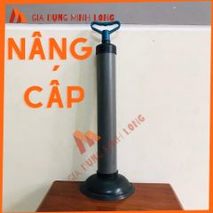 Bơm Thụt Thông Tắc Bồn Cầu Đa Năng - Dụng Cụ Thông Tắc Nhà Vệ Sinh Chất Liệu PVC và Cao Su, Giải Quyết Tắc Nghẽn Hiệu Quả