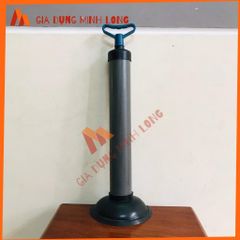 Bơm Thụt Thông Tắc Bồn Cầu Đa Năng - Dụng Cụ Thông Tắc Nhà Vệ Sinh Chất Liệu PVC và Cao Su, Giải Quyết Tắc Nghẽn Hiệu Quả