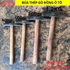 Búa Thép Chuyên Gò Đồng Sửa Chữa Ô Tô - Dụng Cụ Bằng Thép Cao Cấp Với Thiết Kế Đầu Tròn và Đầu Dẹp