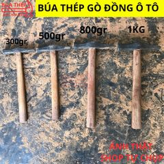 Búa Thép Chuyên Gò Đồng Sửa Chữa Ô Tô - Dụng Cụ Bằng Thép Cao Cấp Với Thiết Kế Đầu Tròn và Đầu Dẹp