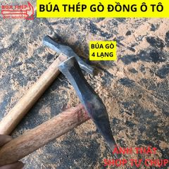 Búa Thép Chuyên Gò Đồng Sửa Chữa Ô Tô - Dụng Cụ Bằng Thép Cao Cấp Với Thiết Kế Đầu Tròn và Đầu Dẹp