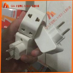 Đầu Nối Chia Điện SOPOKA P12 - Đầu Chia 3 Cổng Chịu Tải 2200W, Nhựa ABS Chống Va Đập, Thiết Kế Xoay 90 Độ, An Toàn và Tin Cậy