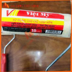 Lô Lăn Sơn Mini Việt Mỹ 6cm và 10cm - Dụng Cụ Sơn Tiện Lợi Cho Tường Và Không Gian Khó Tiếp Cận