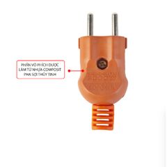 Phích Cắm Siêu Chịu Tải SOPOKA P3000W - Phích Đực Cao Cấp, Chống Rò Rỉ Điện, Chịu Nhiệt và Va Đập - Lý Tưởng Cho Công Trình