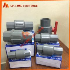 Van Khóa Nước Bình Minh PVC Phi 21-60 - Hàng Chính Hãng Chất Lượng Cao, Bền Bỉ Chịu Hóa Chất, Thích Hợp Để Ngoài Trời