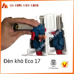 Đèn khò gas mini Namilux Eco17 - Công suất 1400W, tự động đánh lửa, phù hợp cho nhà hàng và sinh hoạt hàng ngày