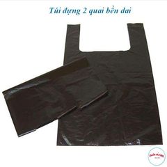 Túi Đựng Rác Màu Đen 1kg - Túi Nilon Chất Lượng Tốt, Dùng Đựng Rác Thải Sinh Hoạt & Y Tế, Nhiều Kích Cỡ Thông Dụng