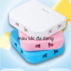 Ổ Cắm Chia Điện Đa Năng 2500W Tích Hợp Sạc USB 2 Chấu - An Toàn, Tiện Lợi, Có Đèn Ngủ và Công Tắc Riêng Cho Từng Ổ