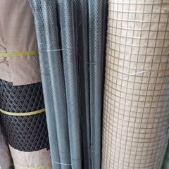 Lưới bén chống nứt tường - Lưới sắt mắt cáo 6x12mm dành cho xây dựng, 1mx2m, bền đẹp, sỉ 10 cuộn
