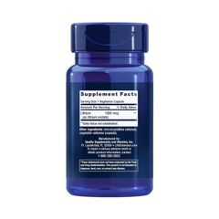 Viên Uống Lithium Orotate Life Extension 100 Viên - Hỗ Trợ Tăng Cường Sức Khỏe Thần Kinh và Tâm Trạng, Xuất Xứ Mỹ