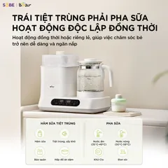 Máy Đun Nước Pha Sữa Tiệt Trùng Bear WW-5H12V78 - Thiết Bị Thông Minh Đun Nước, Hâm Sữa, Khử Clo An Toàn Cho Mẹ Và Bé