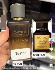 Nước Hoa CAPACE EXCLUSIVE ELUAN HOMBRE EDT 100ml Nam - Bản Dupe Tom Ford Tobacco Vanille Hương Ngọt Ngào & Sang Trọng