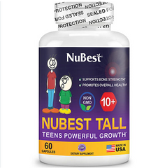 Viên Uống Tăng Chiều Cao Nubest Tall 10+ Cho Bé Từ 10 Tuổi - Hỗ Trợ Phát Triển Chiều Cao Tối Ưu - Sản Phẩm Mỹ