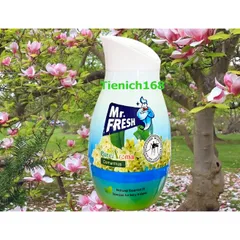 Sáp Thơm Đuổi Muỗi Mr.Fresh 200g - Hương Dứa, Mộc Lan, Nho, Đào - Khử Mùi Tự Nhiên An Toàn Cho Gia Đình
