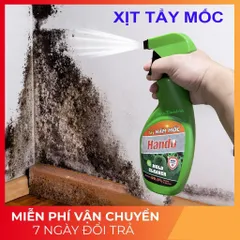 Xịt Tẩy Nấm Mốc Đa Năng Hando 500ml - Giải Pháp Tẩy Mốc Quần Áo, Sàn Nhà, Tường Nhanh Chóng và Hiệu Quả