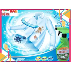 Xịt Tẩy Nấm Mốc Đa Năng Hando 500ml - Giải Pháp Tẩy Mốc Quần Áo, Sàn Nhà, Tường Nhanh Chóng và Hiệu Quả