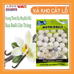 Túi Thơm Long Não Mr.Fresh Hương Vani 120g - Khử Mùi, Xua Đuổi Côn Trùng Hiệu Quả, Phù Hợp Cho Mọi Không Gian Nhà Ở