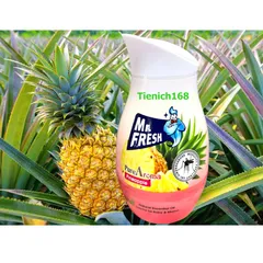 Sáp Thơm Khử Mùi Mr.fresh 220g - Hương Mộc Lan, Dứa, Nho, Đào - Thiên Nhiên, An Toàn, Đuổi Muỗi, Thơm Phòng, Trang Trí