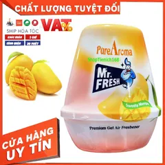 Sáp Thơm Khử Mùi Mr.fresh 220g - Hương Mộc Lan, Dứa, Nho, Đào - Thiên Nhiên, An Toàn, Đuổi Muỗi, Thơm Phòng, Trang Trí