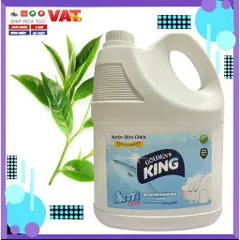 Nước Rửa Chén Bát Khử Mùi Hải Sản Golden King 4L - Sạch Bóng, Khử Mùi Hiệu Quả, Thích Hợp Cho Bát Đĩa Và Đồ Dùng Nhà Bếp