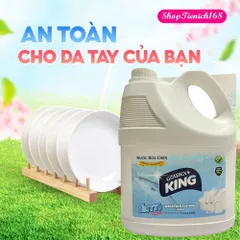 Nước Rửa Chén Bát Khử Mùi Hải Sản Golden King 4L - Sạch Bóng, Khử Mùi Hiệu Quả, Thích Hợp Cho Bát Đĩa Và Đồ Dùng Nhà Bếp