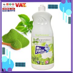 Nước Rửa Bát Hữu Cơ MR.FRESH Tinh Dầu Quế 820ML - Khử Mùi, Diệt Khuẩn, Giữ Ẩm Tay, Chiết Xuất Tự Nhiên 99%