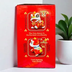 Bộ Đồ Chơi Trung Thu Con Sư Tử Nhảy Múa Chạy Bằng Pin - Đèn Âm Thanh Sinh Động Cho Trẻ Em Tuổi Từ 3 - Mã 9053