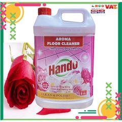 Nước Lau Sàn Diệt Khuẩn HANDO 5L - Hương Lavender Tươi Mát, Làm Sạch và Khử Mùi Hiệu Quả cho Nhà Ở